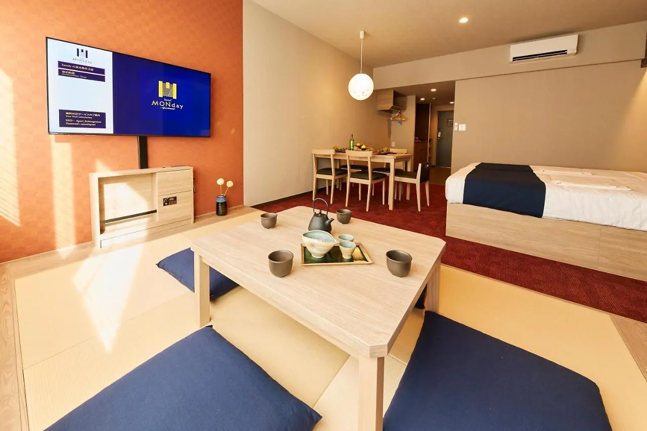 **** Hotel apartamentowy Monday Apart Nihonbashi Ningyocho Tokio Japonia